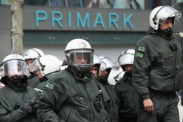 Blockupy Protests In Frankfurt